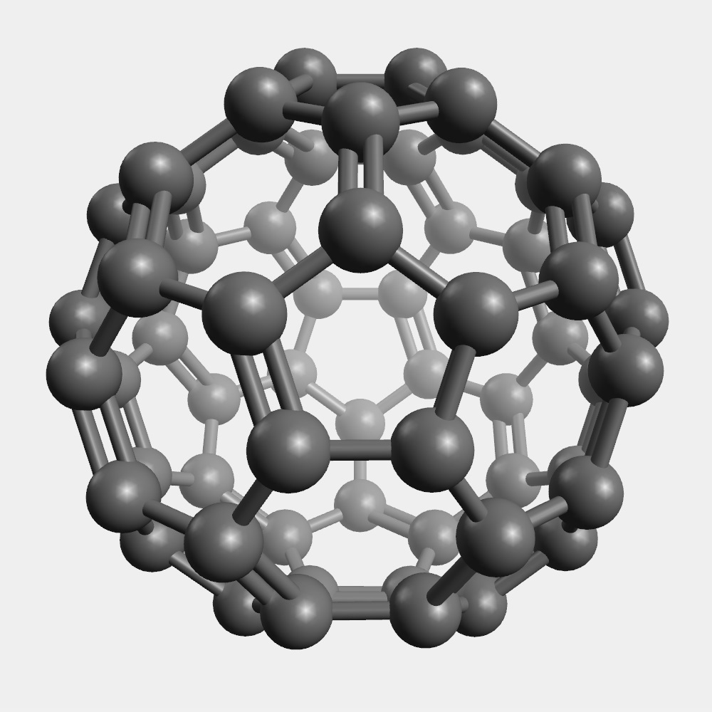 Fulleren C60 995 Buckminsterfulleren Buckyball Carbon Fullerene